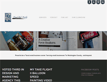 Tablet Screenshot of dmdesigns.com